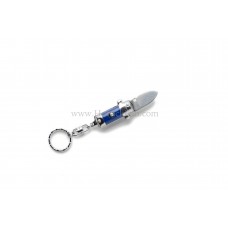 Knife Shape Keychain (Blue)